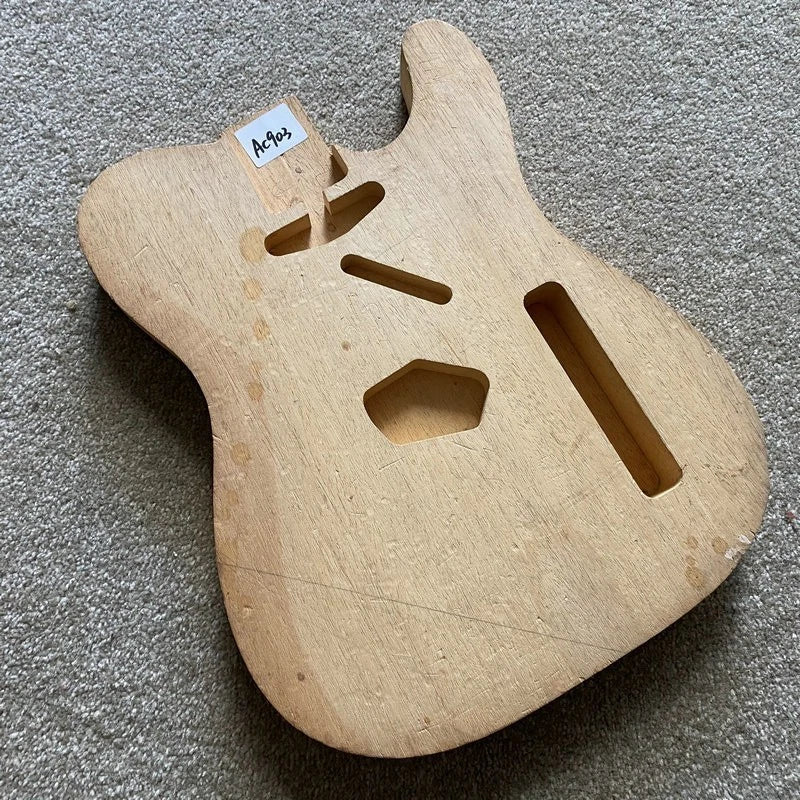 Unfinished Basswood Guitar Body Fit Telecaster Tele