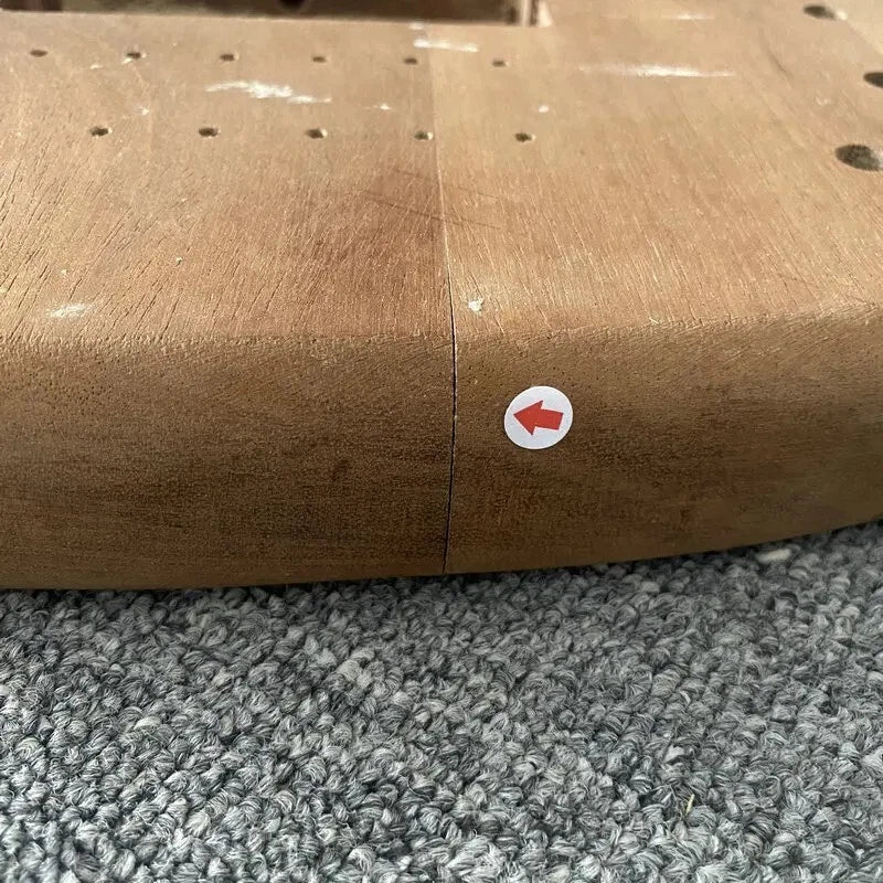 Mahogany Wood Electric Bass Unfinished Body DIY Project
