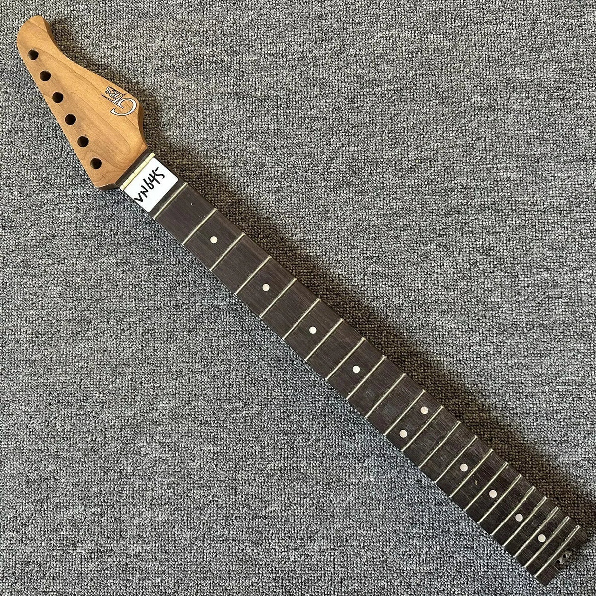 Electric Guitar Neck Solid Roasted Maple Dot Inlay 22 Frets Rosewood