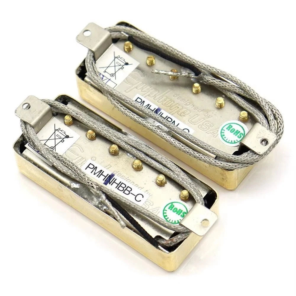 Gold Mini ProBucker Alnico Humbucker Pickup Set