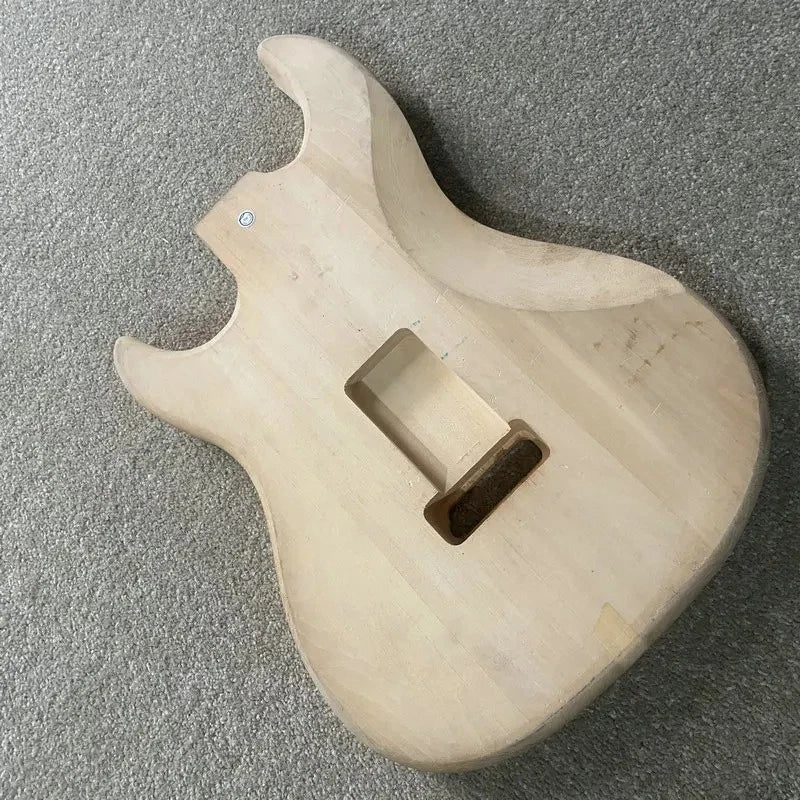 Tiger Maple Top Basswood Guitar Body Fit Strat ST
