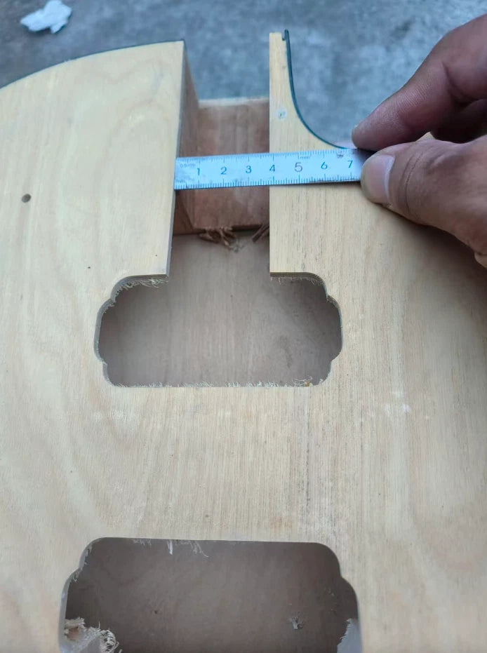 HH Hollow Body Jazz Guitar Body DIY Project
