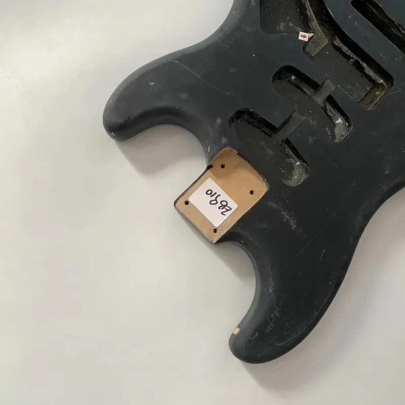 Black Guitar Body HSH Basswood Body Fit ST