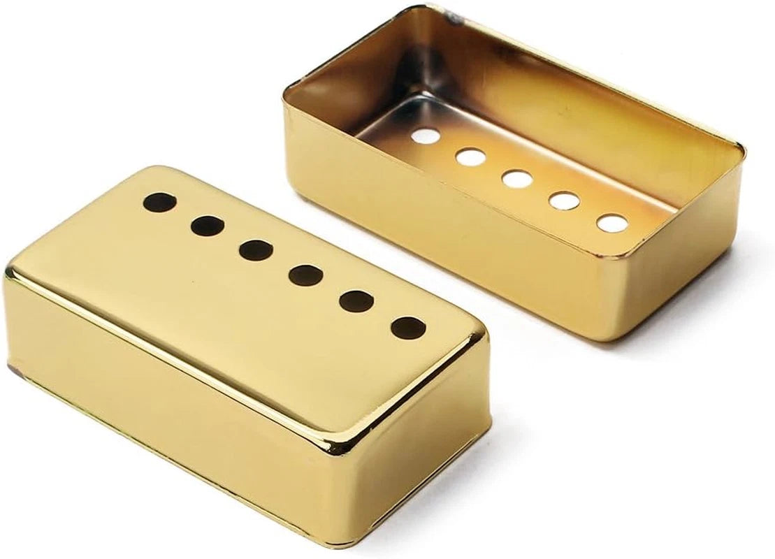 Gold Guitar Humbucker Pickups Covers 50/52MM Fit Epiphone LP Les Paul