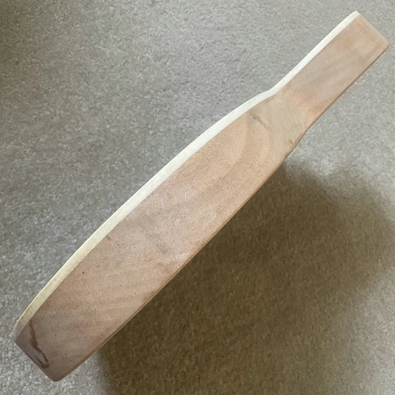 Left Hand Guitar Body, Mahogany, Tiger Maple Veneer