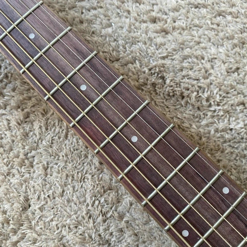40" Mahogany Top Acoustic Guitar, Mahogany Sides Body Rosewood Fingerboard Neck