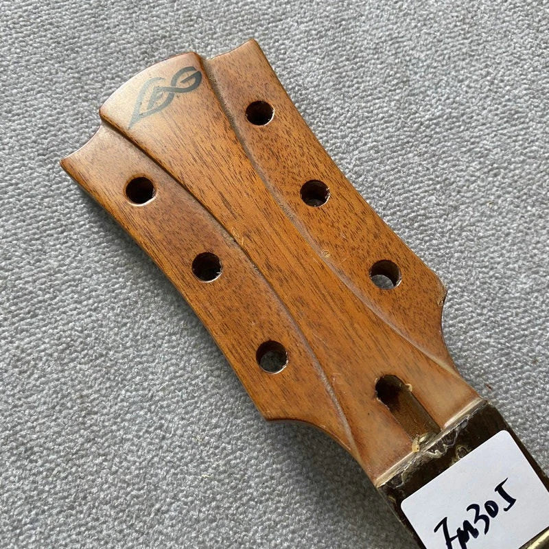 Mahogany Wood Guitar Neck, Rosewood 22 Frets Fingerboard