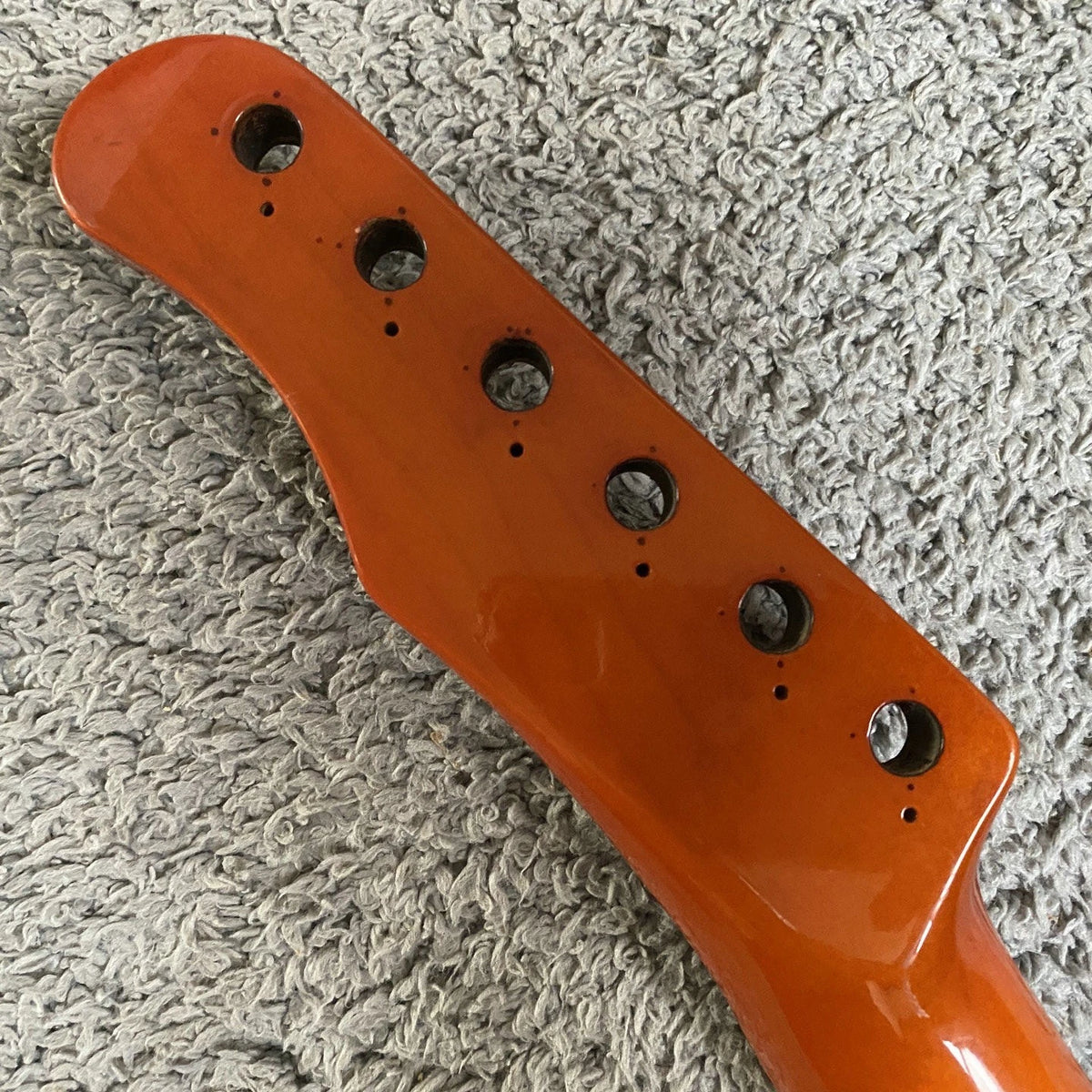 22-Fret Custom Electric Guitar DIY Kit with Double Tremolo, Alder Wood Body