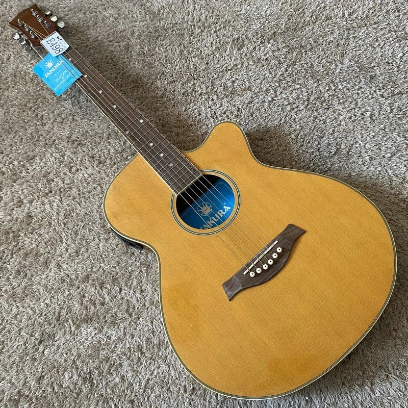 Sakura Spruce Top Acoustic Guitar, Mahogany Neck, Rosewood Fingerboard