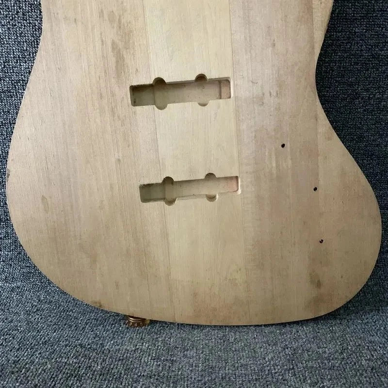 Unfinished Jazz Bass Style Body with Active Routing Right Hand