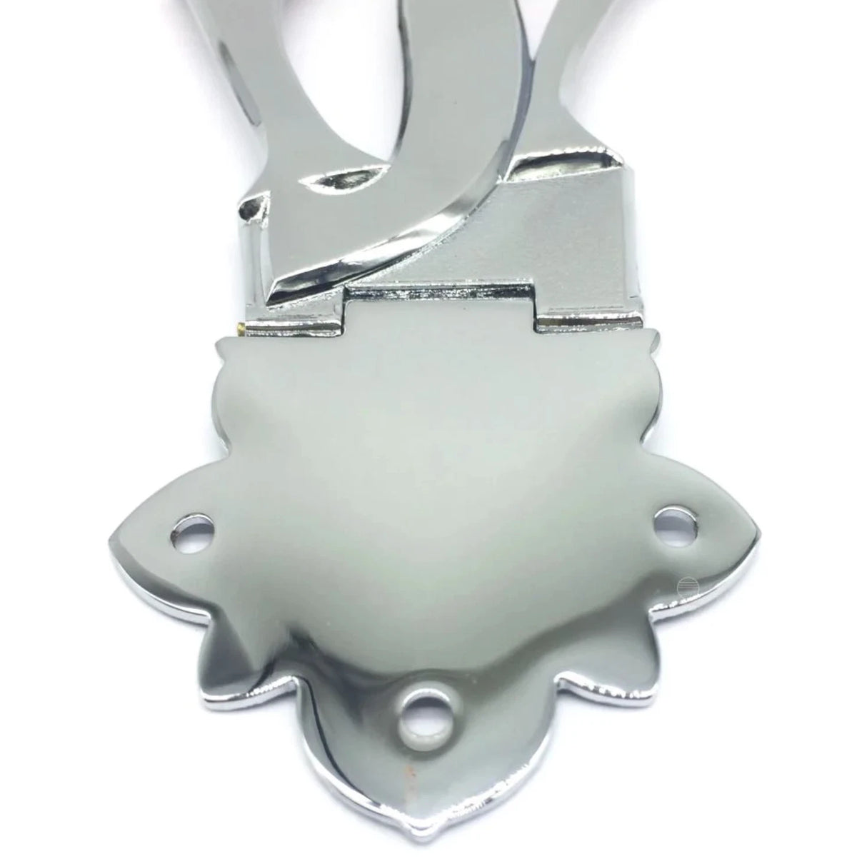 Chrome Semi Hollow Jazz Guitar Tailpiece Trapeze