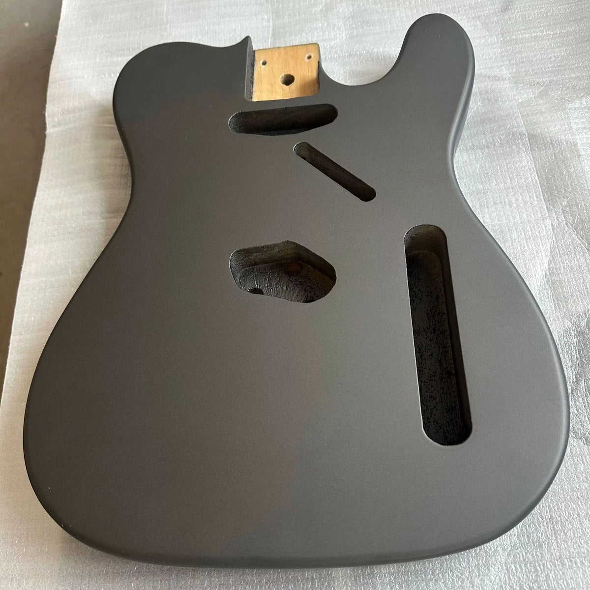Light Pink Nitro Guitar Paulownia Wood Body Fit Tele TL