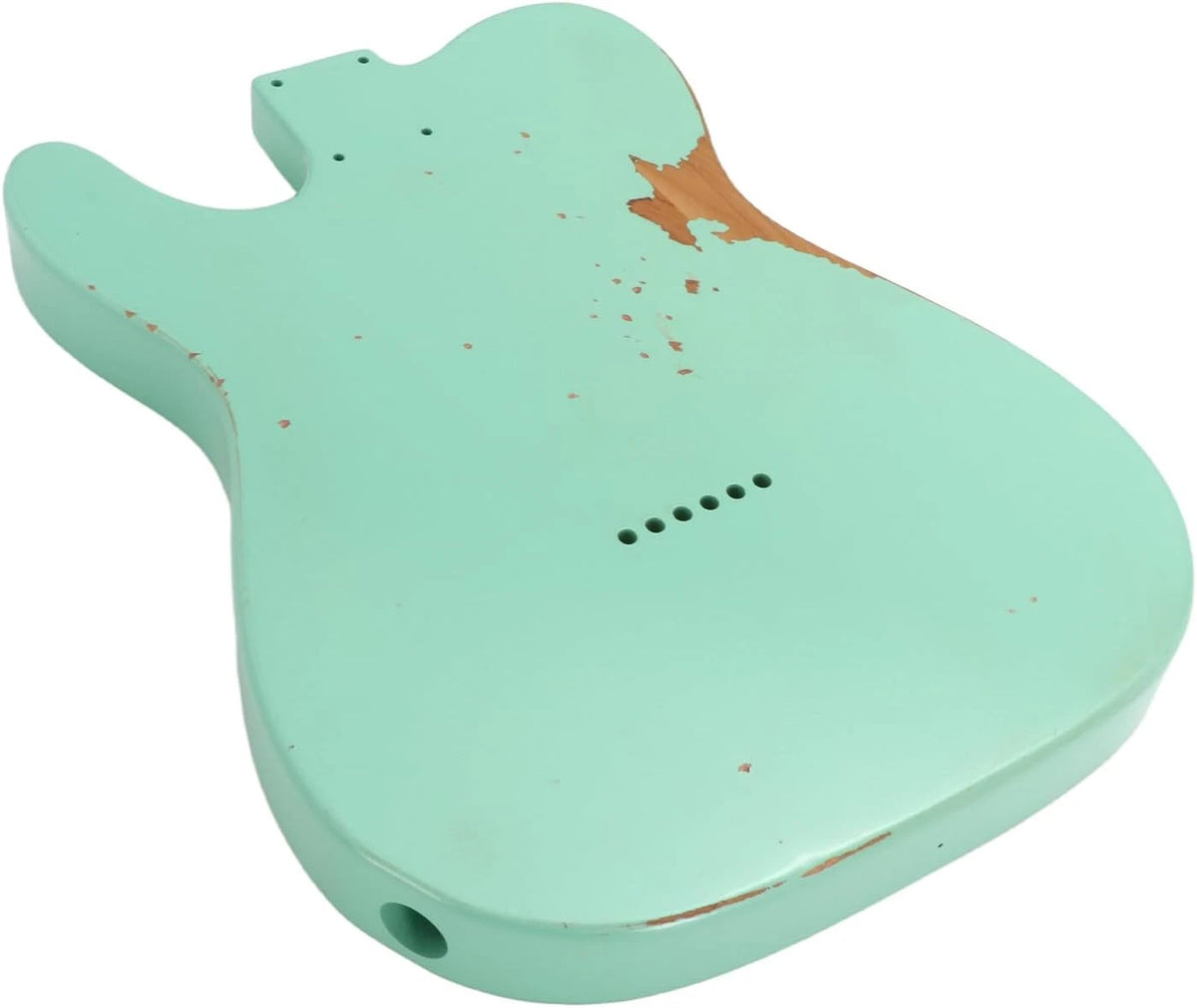 Relic Vintage Alder Wood Guitar Solid Body in Seafoam Green Fit Telecaster Tele
