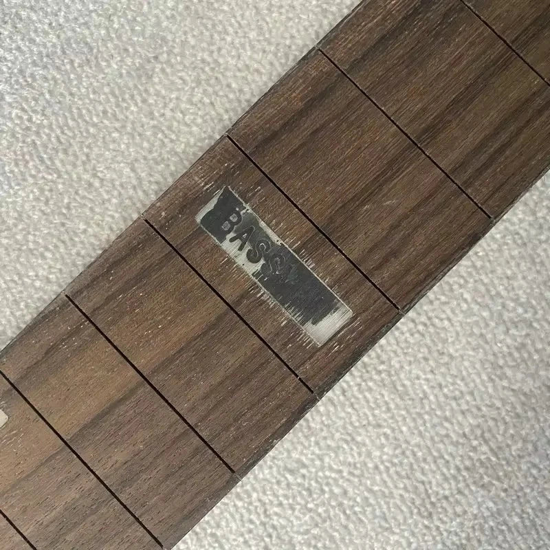 Maple Wood 4 String Electric Bass Neck, Rosewood Fingerboard 24 Frets