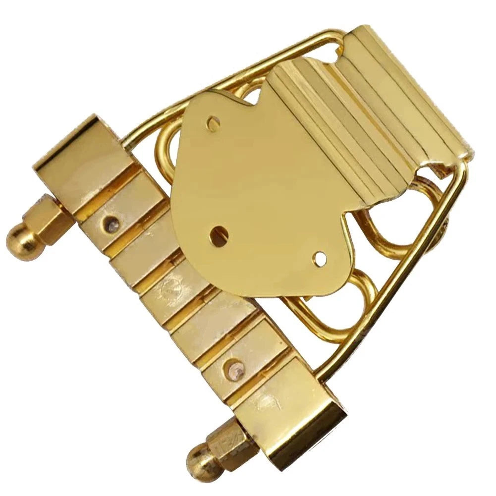 Gold Semi Hollow Jazz Guitar Short Tailpiece Trapeze Fit Epiphone,Ibane<wbr/>z,Cort