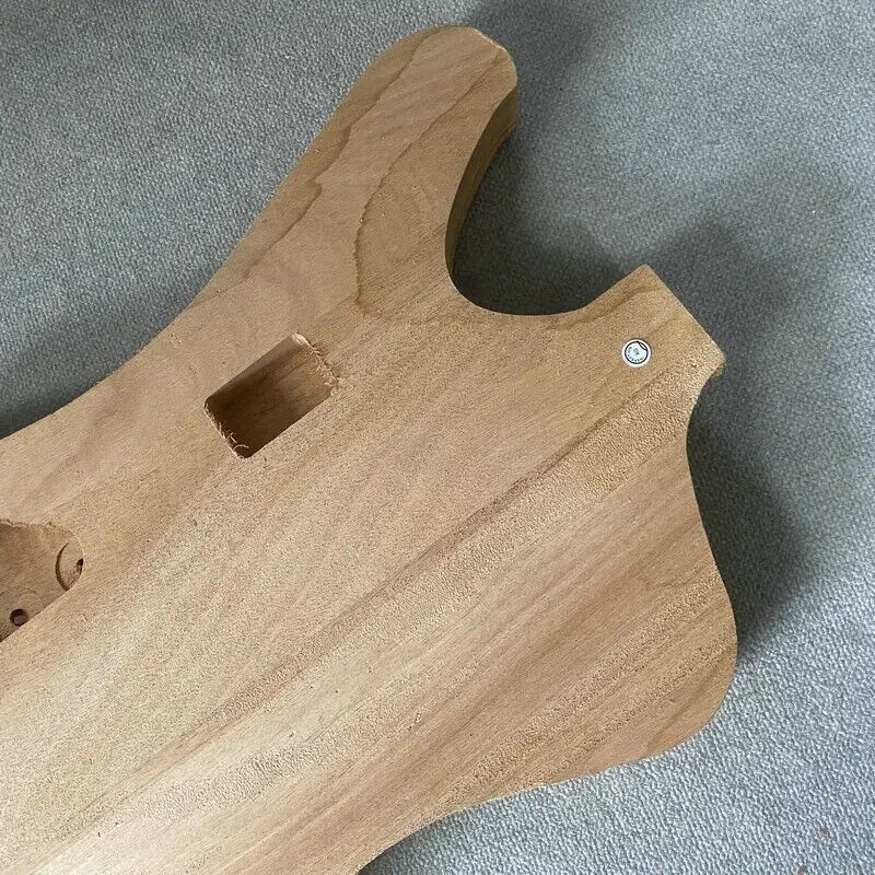 Unfinished DIY Project Guitar Okoume Wood Body Fit Firebird
