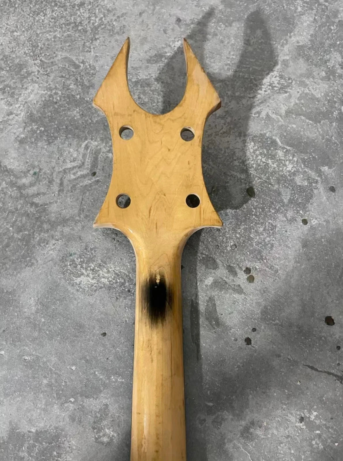 DIY Project 4 String Bass Neck, Rosewood Fretboard Fit BC Rich