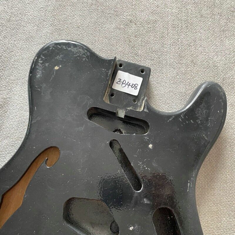 String Through Black Basswood Body For Telecaster Tele