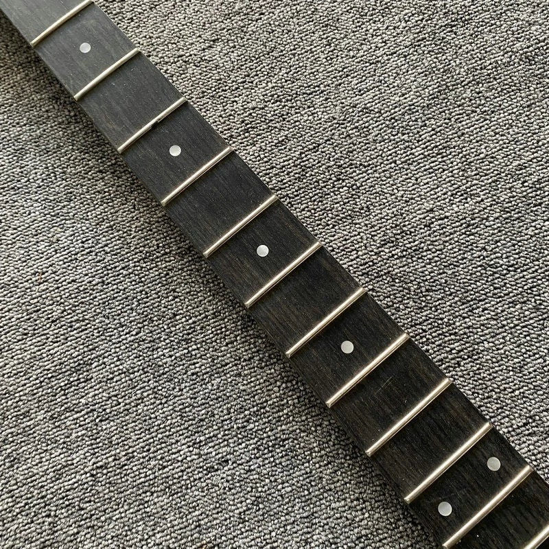 Maple Wood 4 String Bass Neck, Rosewood Fretboard 24 Frets