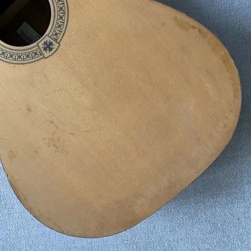 34" Folk Classical Guitar Mahogany Spruce Wood Body