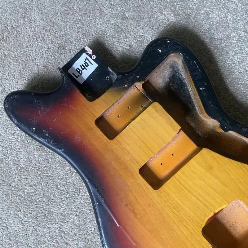 Sunburst Guitar DIY Project Alder Wood Body Fit Jazzmaster