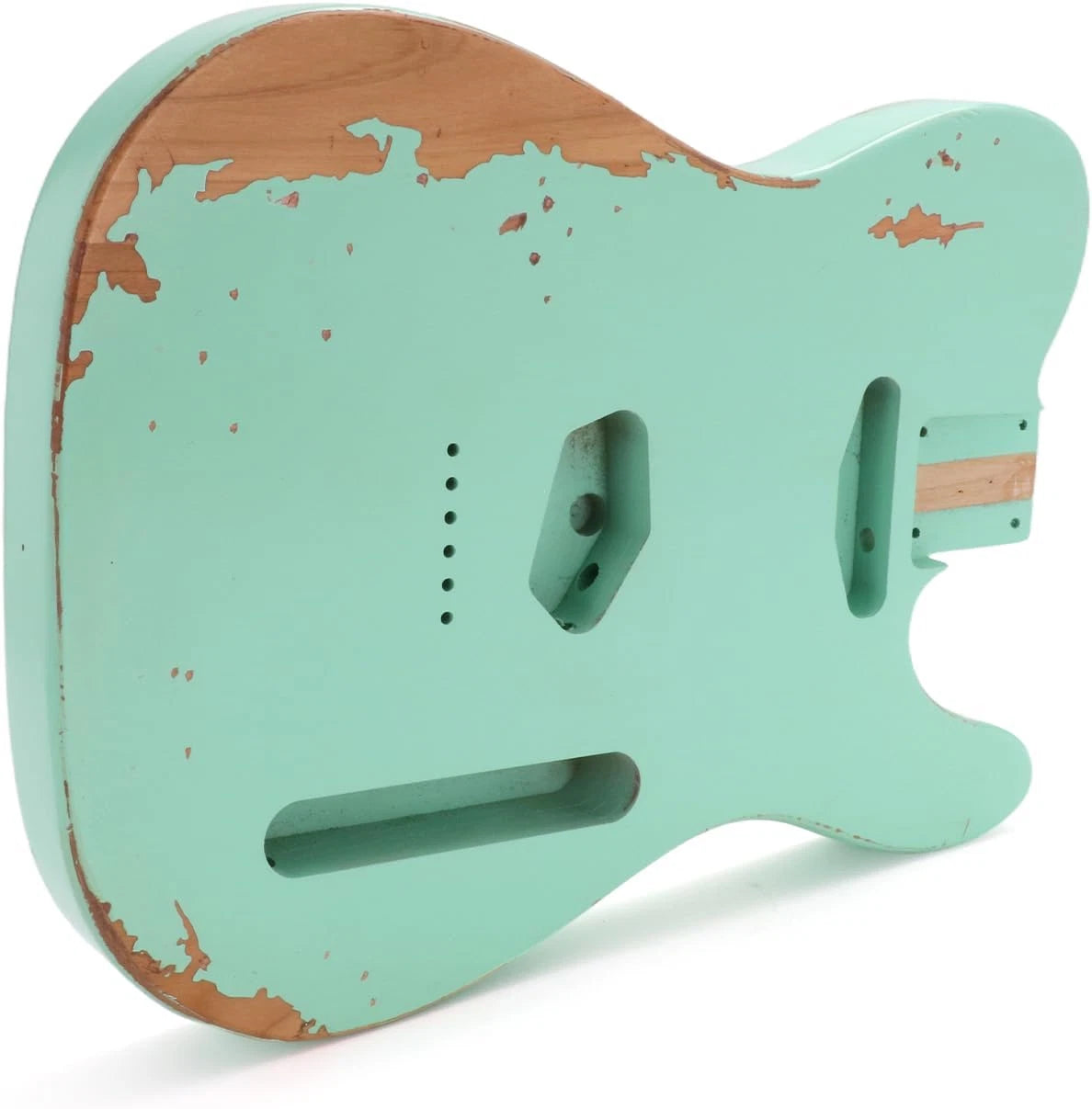 Relic Vintage Alder Wood Guitar Solid Body in Seafoam Green Fit Telecaster Tele