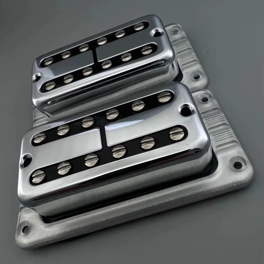 Chrome FilterTron Mountingless Guitar Pickups Set