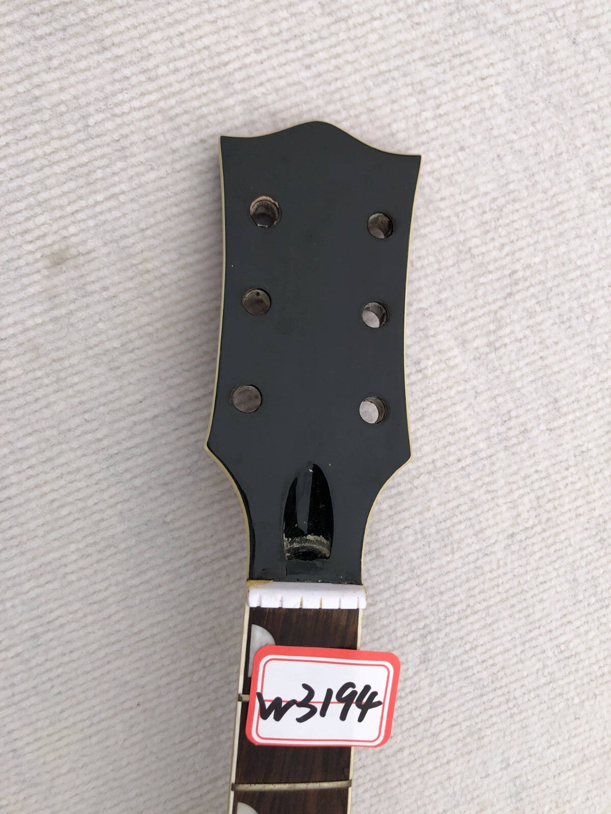 Red Tiger Maple Top Jazz Guitar Semi Hollow Body Maple Neck Rosewood Fingerboard