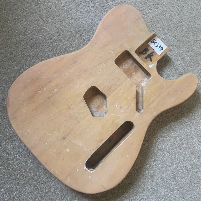 Guitar Body Natural Solid Wood DIY Project Fit TL