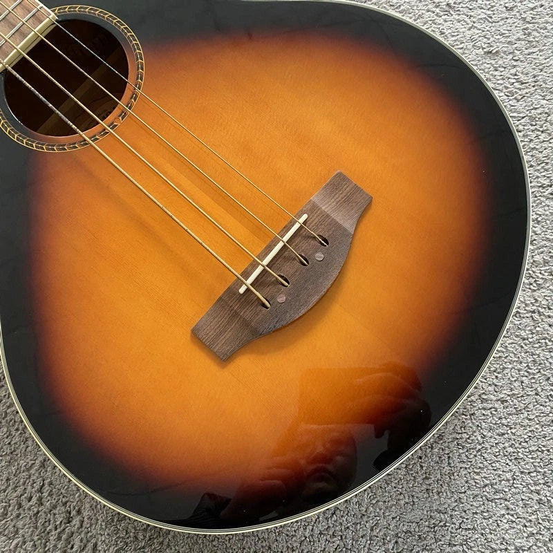 Tagima 5 String Acoustic Electric Bass, Spruce Mahogany Body, Rosewood Fretboard