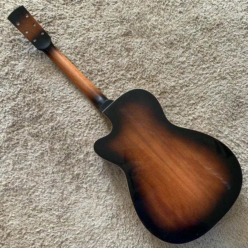 DIY Project Resonator Guitar Project in Sunburst