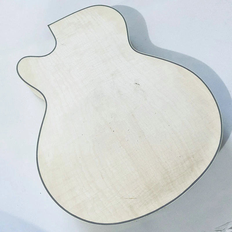 Spruce Wood Top Full Hollow Body Jazz Guitar DIY Project