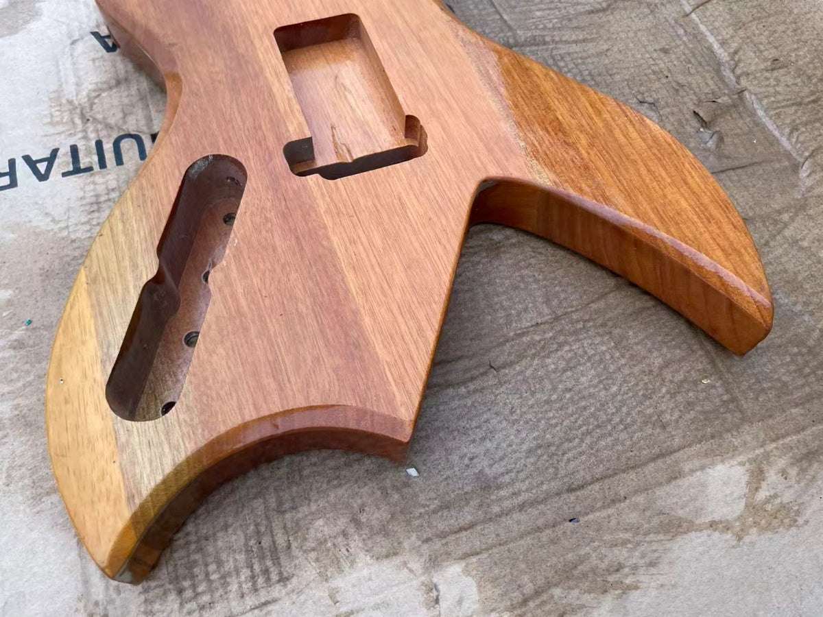 Mahogany Wood HH Guitar Body Fit BICH DIY Project Guitars