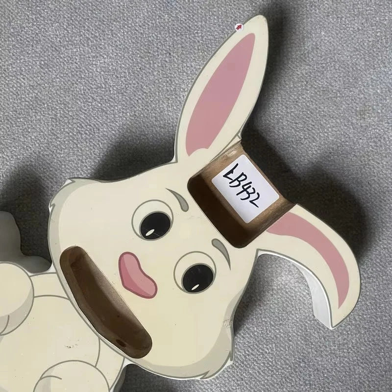 Mini Rabbit Shaped Custom DIY Project Guitar Body, Solid Wood