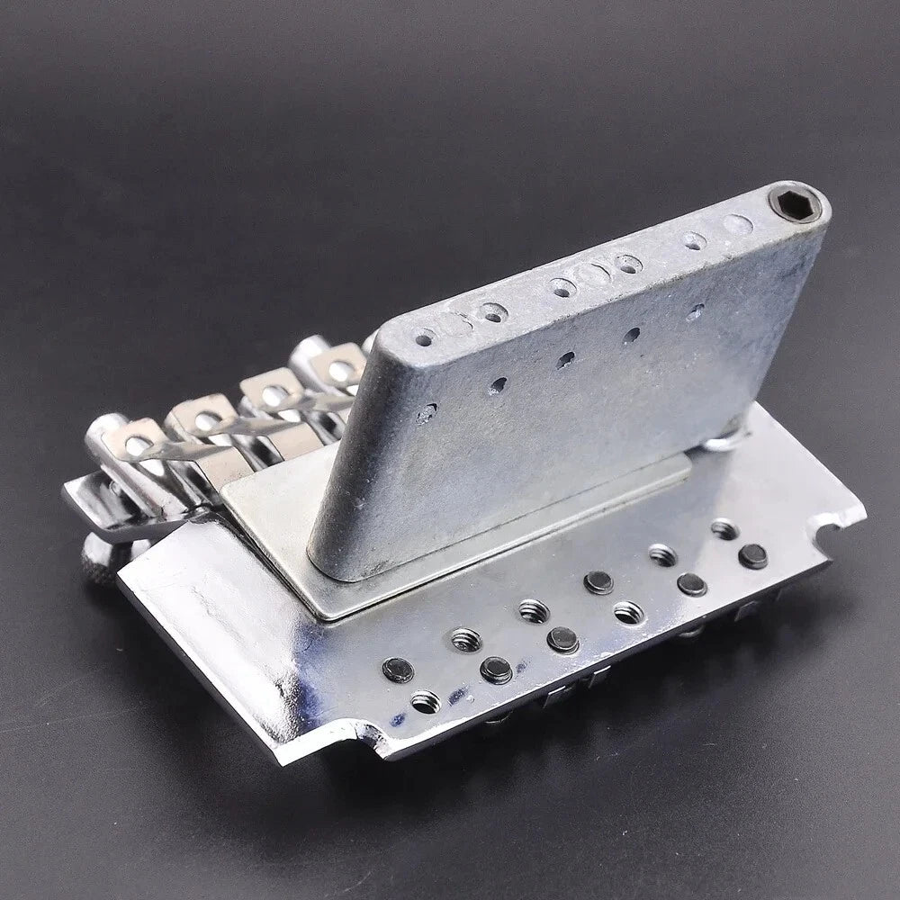 Chrome Guitar Licensed Floyd Rose Double Locking Bridge Tremolo System