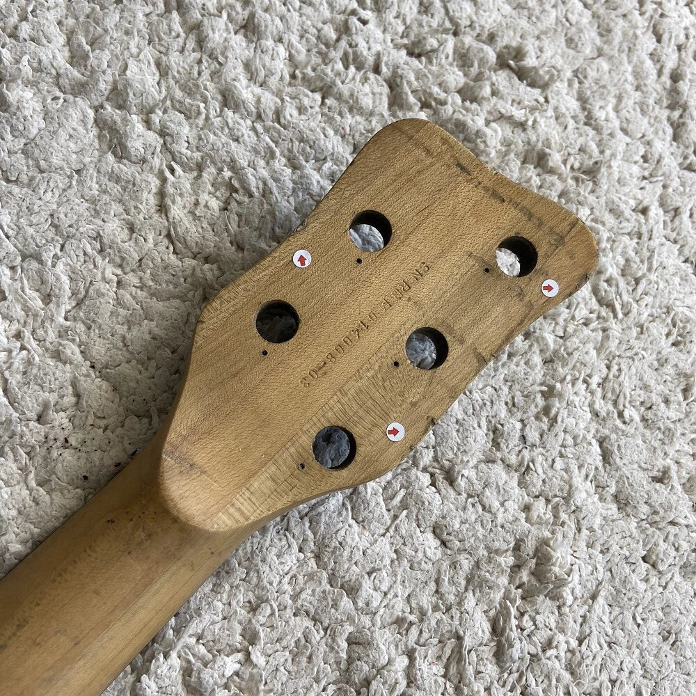 5 String Bass Maple Wood Neck, Rosewood Fingerboard DIY Project