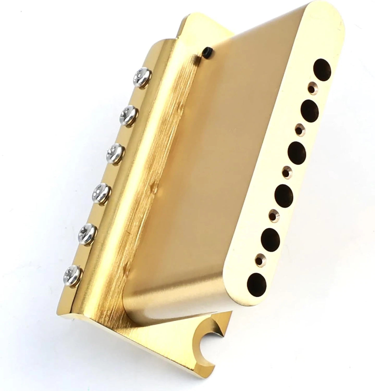 Gold 2 Point Engraved Guitar Bridge Tremolo System Fit Strat ST