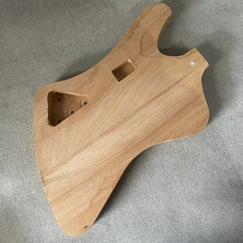 Unfinished DIY Project Guitar Okoume Wood Body Fit Firebird