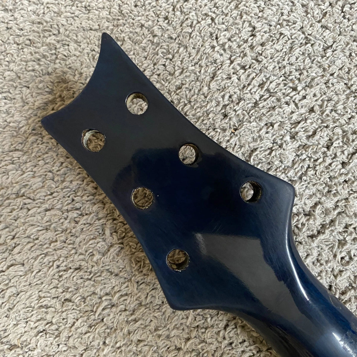 Dark Blue Guitar Project, Rosewood Fingerboard, Basswood Body