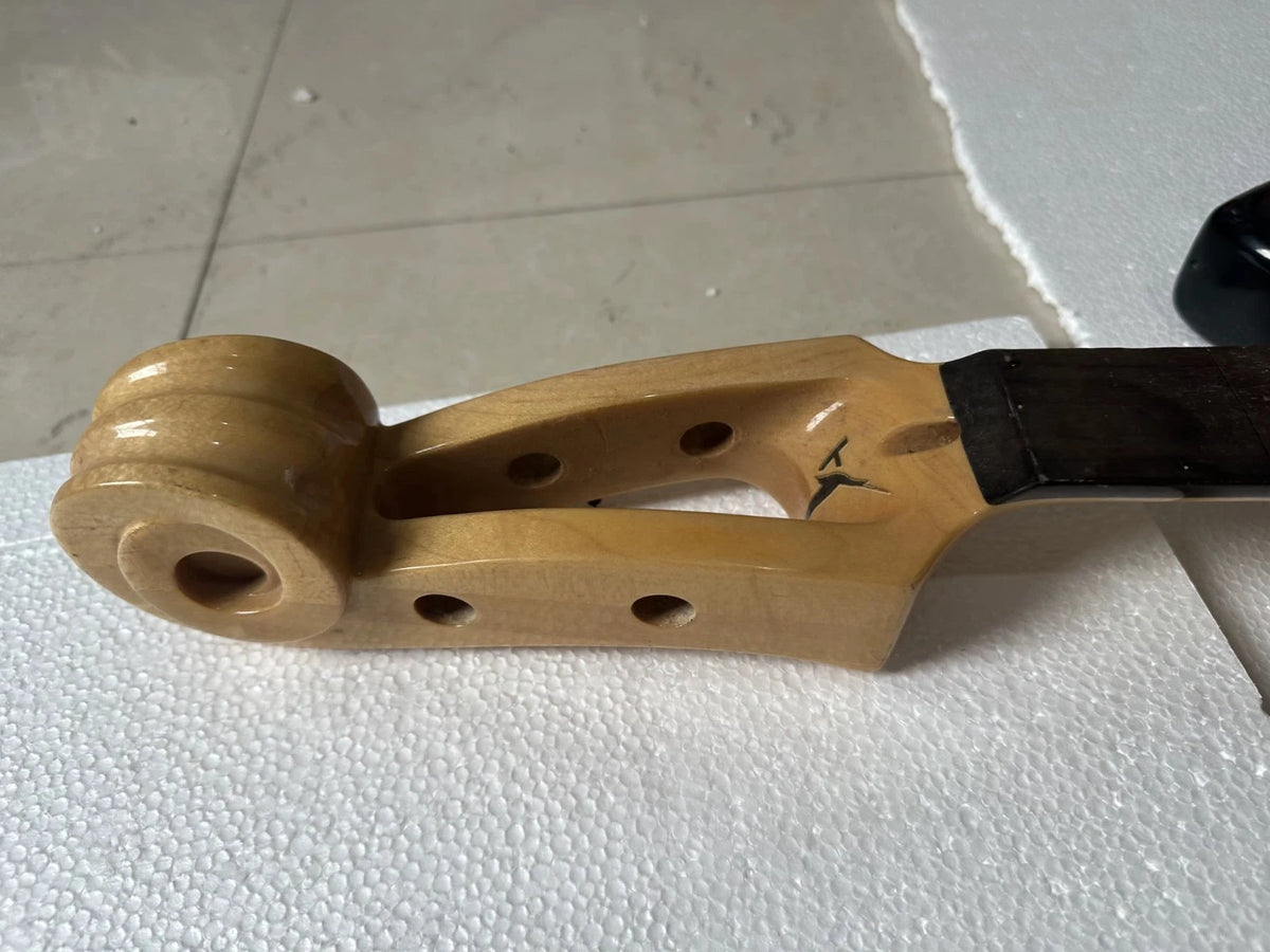 1 Set DIY Project Fretless Bass Maple Neck, Sunburst Body