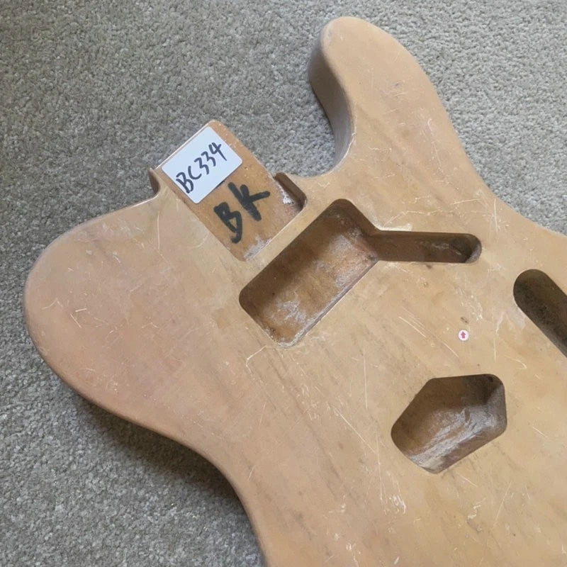 Guitar Body Natural Solid Wood DIY Project Fit TL