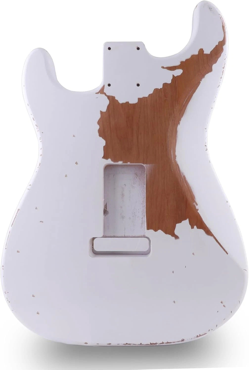Relic White Finish Alder Wood Guitar Body Fit ST