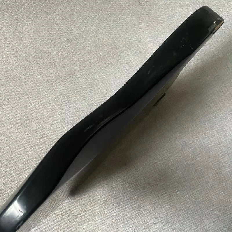 Left Hand Mini Guitar Body, Black, Custom Pickup Route
