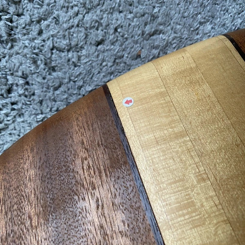 DIY 4 String Bass, Solid Ash Mahogany Body, Maple Wood Neck Through Project