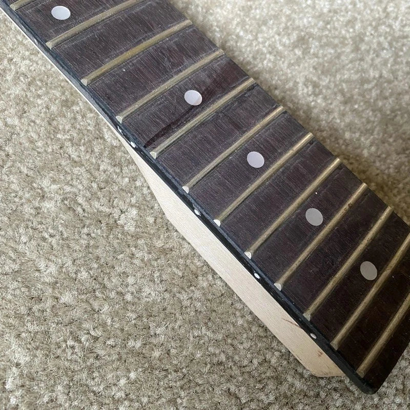 Maple Wood Guitar Neck, Rosewood 22 Frets Fingerboard Fit Ibanez Guitars