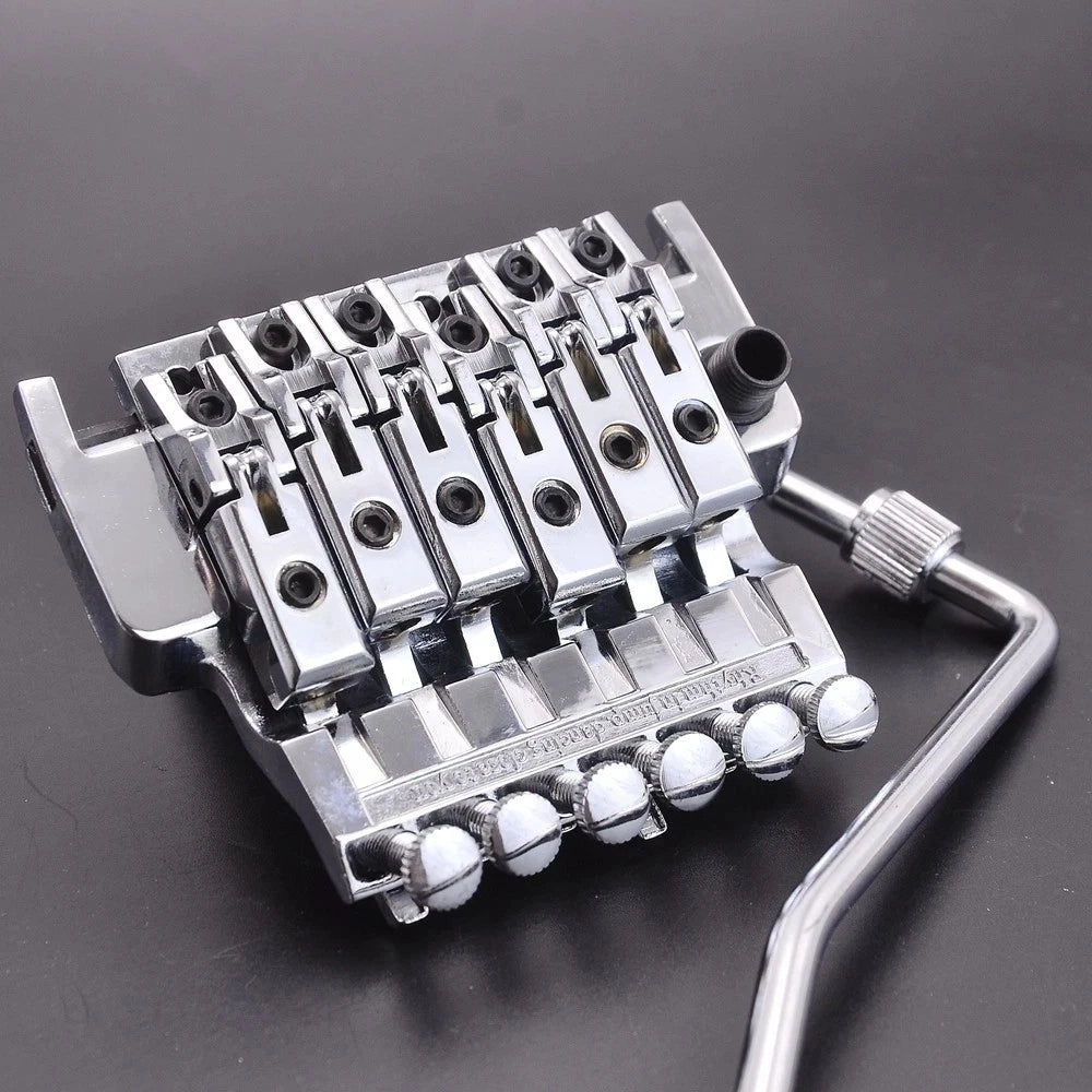 Chrome Double Locking Guitar Tremolo System Set Fit Ibanez,Washbur<wbr/>n,Peavey,ESP