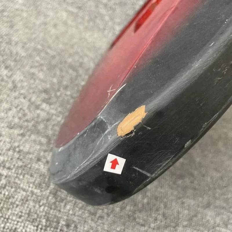 Red HSH Electric Guitar Body, Double Locking Bridge Routing
