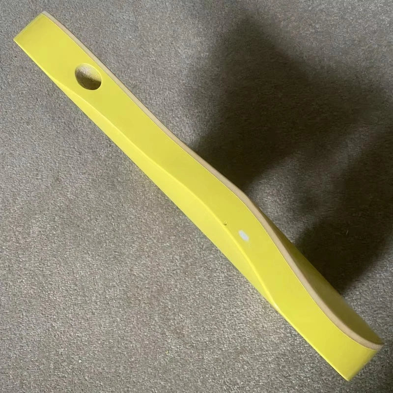 Yellow HSH Guitar Body, Solid Basswood