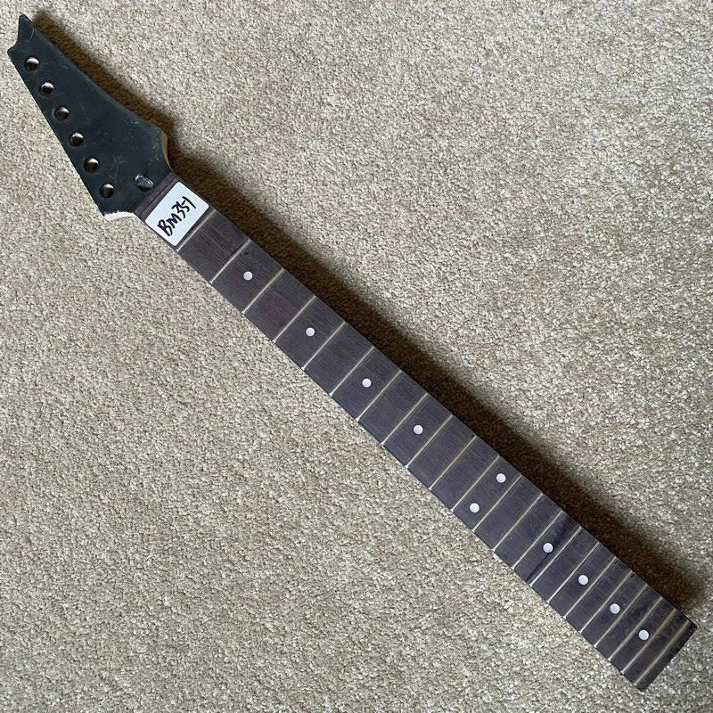 Maple Wood Guitar Neck, Rosewood 22 Frets Fingerboard Fit Ibanez Guitars
