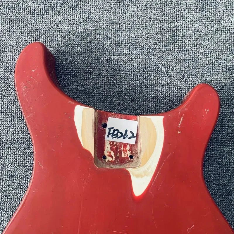 Red Single Humbucker Guitar Body DIY Project